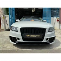 Vente en gros d'usine - Kit carrosserie style RS4 noir brillant - Pare-chocs avant - Grille pour Audi A4 B8 2008-2012