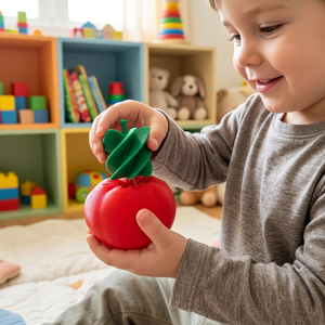Simulación de Impresión 3D, Espiral Creativa para Aliviar el Estrés, Tomate Impreso en PLA, Personalizable, Se Puede Comprar al por Mayor, Impresión 3D Personalizada - Product Image 2