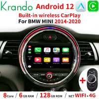 Krando Android 13.0 64G Voiture GPS Tête Unité Tablette Écran Tactile pour BMW Mini F54 F56 2011-2020 Navigation Sans Fil Carplay Dsp