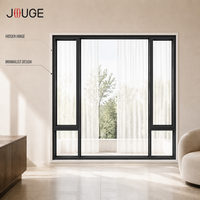 Fenêtre insonorisée haut de gamme JOUGE Venice 95c à triple jointement, isolation thermique 44 mm, isolation acoustique pour projets hôteliers