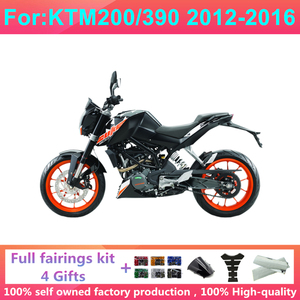 NOUVEAU Kit de carénage complet en ABS moulé par injection pour moto, compatible avec <span class=keywords><strong>KTM</strong></span> <span class=keywords><strong>DUKE</strong></span> <span class=keywords><strong>125</strong></span> 200 390 Années 2011 <span class=keywords><strong>2012</strong></span> 2013 2014 15 16 - Product Image 4