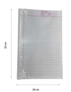 Fournitures scolaires en gros, papier à lignes larges personnalisé pour cahiers, papier <span class=keywords><strong>de</strong></span> table pour examens, feuilles <span class=keywords><strong>de</strong></span> réponses pour examens - Product Image 3