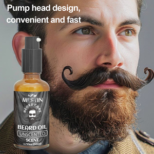 Óleo Orgânico para Crescimento de Barba Inspirado nos Amish - Personalização de Marca Privada |   Fórmula Natural para Cuidado da Barba Sem Fragrância - Product Image 5