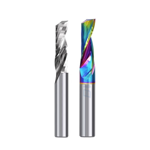 Giá thấp nhất DLC tráng sáo đơn Acrylic endmill 2mm xoắn ốc cuối nhà máy sáo đơn upcut End Mill <span class=keywords><strong>CNC</strong></span> Router <span class=keywords><strong>bit</strong></span> - Product Image 1