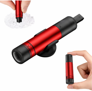 Kit d'outils d'urgence 2-en-1 pour briser les vitres de <span class=keywords><strong>voiture</strong></span> et couper les ceintures de sécurité, pour la terre et l'eau - Product Image 1