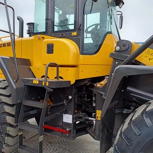 CHINA Shandong Lingong SDLG LG956L 9 Ton Front Loader 2020 <b>Model</b> Wheel Loader Yellow Solid Tire - Product Image 4