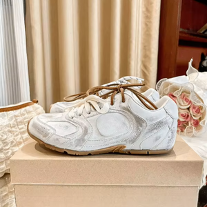 Baskets mode à plateforme pour femmes MIU avec logo personnalisé 2025, style fusée spatiale, décontractées et épaisses, pour la marche, dropshipping pour hommes - Product Image 3