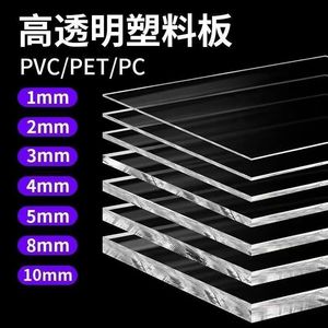 Láminas de Acrílico con Grosor Personalizado de 2mm 3mm 5mm 6mm 8mm 10mm, Placa de Plástico Transparente para Proyectos de Bricolaje - Product Image 3