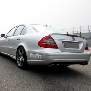 Faldón lateral de parachoques delantero envolvente grande, rejilla de parachoques trasero para <span class=keywords><strong>Mercedes</strong></span> <span class=keywords><strong>Benz</strong></span> Clase <span class=keywords><strong>E</strong></span> W211, actualización de modificación E63AMG - Product Image 6