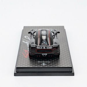 TW 1:64 <span class=keywords><strong>Agera</strong></span> RS Coches de Metal Fundido a Presión, Modelo de <span class=keywords><strong>Coche</strong></span> de Aleación, Adorno Estático con Base de Exhibición, No se Puede Rodar, Sin Puertas Abribles - Product Image 6