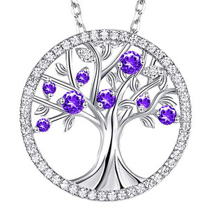 Collana con Ciondolo Albero della Vita per Donne, Ispirata alla Natura, Minimalista, per Uso Quotidiano, Accessori di Moda - Product Image 6
