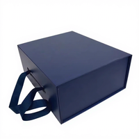 Boîtes cadeaux rigides personnalisées de luxe, écologiques, en matériaux recyclés, avec doublure en éponge pour bijoux et emballages de Noël
