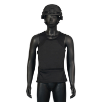 Gilet tactique doux caché Tj-outdoors, léger et confortable à porter dissimulé sous le t-shirt pour une protection discrète
