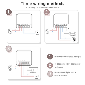 Ewelink 16A สวิตช์ WiFi ขนาดเล็ก DIY รีโมทควบคุม1ทาง, รีเลย์ควบคุมตั้งเวลาอัตโนมัติสำหรับชีวิตอัจฉริยะทำงานกับ Alexa Google Home - Product Image 6
