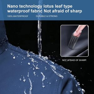 Imperméable à bas prix pour hommes, imperméable de bonne qualité avec logo personnalisé - Product Image 5
