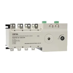 GEYA GATS-G-ST 4P 2500A Din Rail Ats At At Transfer otomatis Ac Changeover Switches Dc perubahan baterai