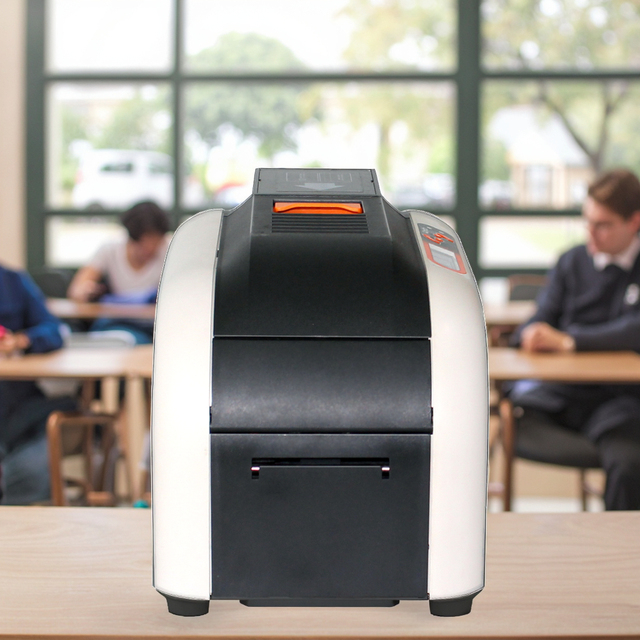 Hiti CS200e Smart Thermal Printer for Plastic PVC ID Cards Dual-Side Single-Side for Students Workers Business Card Printing