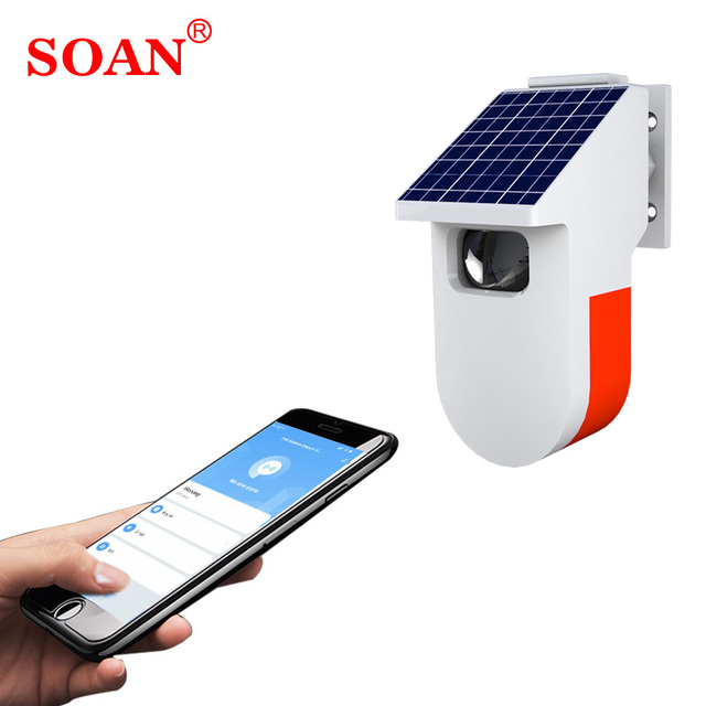 Outdoor Motion Sensor Alarm WIFI Infrared PIR Motion Detector for Home Security System with Tuya Smart APP Alert