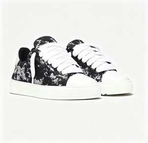 Baskets décontractées respirantes à lacets en tissu extensible avec semelle en caoutchouc pour hommes – Chaussures décontractées tendance printemps-automne – Vente en gros - Product Image 4