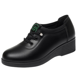 Xuanhui Nuove <span class=keywords><strong>Sneakers</strong></span> da Donna alla Moda con Lacci, Zeppa Alta di Qualità e Comfort - Product Image 6