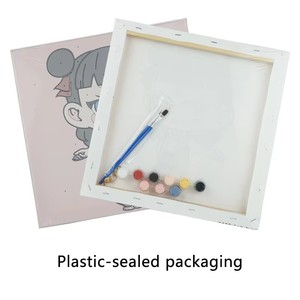 Kit de <span class=keywords><strong>peinture</strong></span> par numéros personnalisé DIY, écologique, durable, style américain, pour la décoration intérieure, <span class=keywords><strong>peinture</strong></span> <span class=keywords><strong>acrylique</strong></span>, impression numérique - Product Image 6