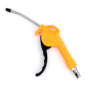 Pistolet à air comprimé Jinen en plastique Ar-Ts-Y, corps jaune, buse en acier inoxydable, volume d'air élevé, usage automobile - Product Image 3