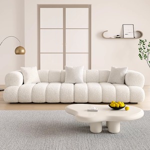 Ghế sofa sang trọng phòng khách sofa giường đồ nội thất nhà phòng chờ sofa cắt đặt sang trọng ngồi có thể ngả sofa ý rắn gỗ - Product Image 2