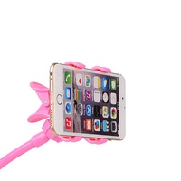 Support universel flexible pour smartphone et tablette, avec bras long col de cygne, support de bureau et pince de fixation pour téléphone portable, support mains libres