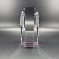 Trophées sportifs en cristal gravés sur mesure, de haute qualité et à prix abordable, en gros, provenant de Chine