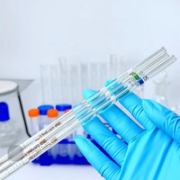 Tube ESR médical en verre de 300 mm à prix d'usine, tube pipette ESR jetable pour tests sanguins en laboratoire, consommables de laboratoire