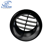 Composants en plastique pour chauffage de stationnement - Interface de sortie d'air circulaire de 90 mm pour utilisation extérieure en camping-car/voiture Webasto