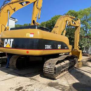 รถตักตีนตะขาบแมว330CL มือสองน้ำหนักในการดำเนินงาน30ton พร้อมส่วนประกอบหลักมอเตอร์ปั๊มเกียร์ - Product Image 4