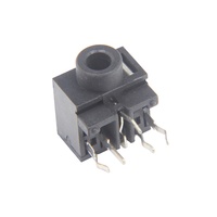 PJ-317 SJ1-3553NG SJ1-3554NG SJ1-3555NG Connecteur Jack Audio 3,5 mm en Gros, Prise DIP 5 Broches à Angle Droit pour Casque PCB
