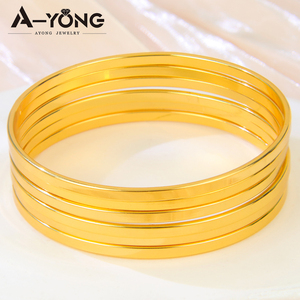 Nuevas Pulseras Sencillas de Color Dorado, Bañadas en Oro de 21k, Brazalete de Moda Estilo Romano, Joyería para Mujer, Regalo para Bodas y Fiestas, Pequeña Abeja - Product Image 6