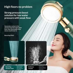 [Vente en gros usine] Ensemble de <span class=keywords><strong>douche</strong></span> de salle de bain filtré, pressurisé, à main, design américain, fixation murale, noir - Product Image 4