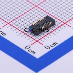 DF40C-20DS-0.4V(51) Board-to-Board & Backplane Connector SMD,P=0.4mm Connector 0.4mm Vertical Mount 2 300mA - Product Image 2