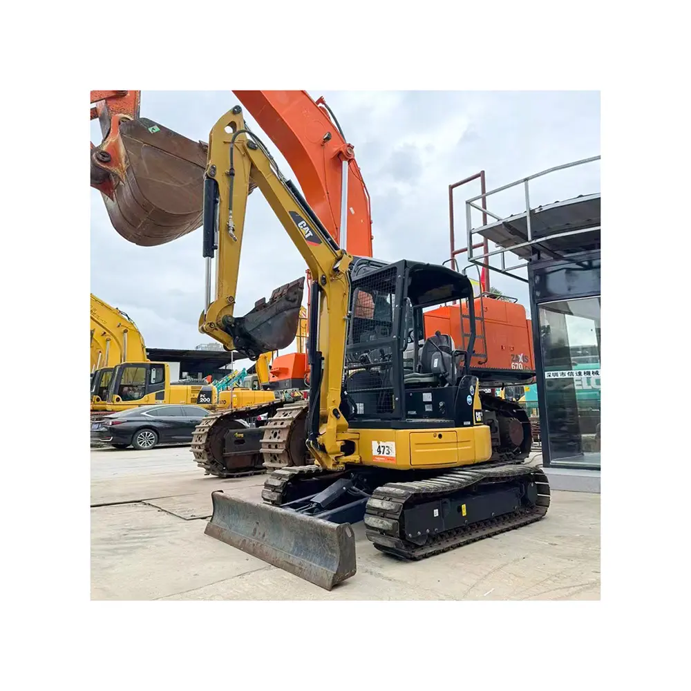 90% New 4 Tons Excavator CAT304E Hydraulic Crawler Excavator Compact Caterpillar 304e Digger with CE EPA for Sale