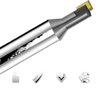 Fraise de gravure au diamant Mcd CNC la plus vendue Application OEM personnalisée pour alliage d'aluminium