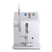 Machine à relier à double bouton en acier inoxydable Outils de cravate durables Tondeuse à saucisse manuelle en forme de U-Clips