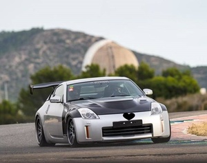 MRD 350Z nắp ca-pô mui xe kiểu mbj phù hợp cho Nissan 350Z z33 sợi carbon khô 350Z vỏ động cơ để thay thế. - Product Image 4