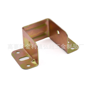 Support de plateau en bois Hirotaka HC-027, connecteur de cadre de lit en fer plaqué durable 40x32x46x85mm - Product Image 4
