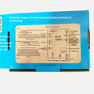 แผงควบคุมรีโมตสากลสำหรับใช้ในบ้านใช้ได้กับรีโมทคอนโทรลติดผนังเครื่องปรับอากาศ - Product Image 4