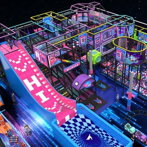 Instalaciones para Parques de Diversiones, Área de Juegos Interior Comercial, Parque de Aventuras Infantil para Escuelas y Centros Comerciales - Product Image 1