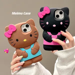Holiday Tanning Cute Kt Cat Phone Case Drop Case For Iphone14 11 12/13pro Max