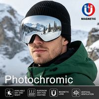 Lunettes de ski personnalisées par le fabricant, protection UV400, lunettes de snowboard, verres polarisés anti-buée, lunettes de ski, lunettes de sport pour la neige