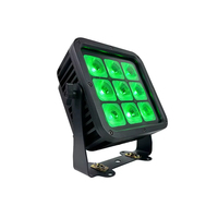 Foco LED inalámbrico a batería DMX IR de 9x12W RGBWA UV 6 en 1, resistente al agua IP65, con 9 LED, tipo Par Can
