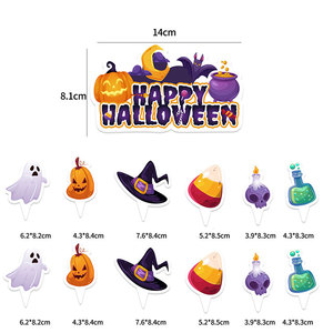 Juego de globos de fiesta de Halloween fantasma telaraña murciélago gato de bruja calabaza globos de látex para niños Decoración de cumpleaños - Product Image 3