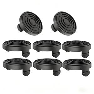 Lot de 8 pièces de rechange pour tondeuse à gazon robotisée, capuchon de bobine de fil de coupe TLE-02-1 pour tondeuse à gazon électrique Einhell GE-CT 4530 GLR TCR - Product Image 1
