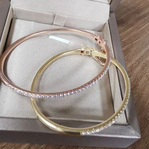 Xinfly - Brazalete de Joyería Fina de Oro de 18K Personalizable, Brazalete de Diamantes Naturales de 0.55ct de Una Sola Hilera, Brazaletes Modernos para Mujer - Product Image 3