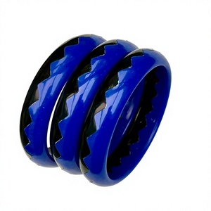 Nouveaux bracelets en acrylique colorés de haute qualité, ensembles de bracelets tendance, élégants, fantaisie, unisexes, bijoux à la mode pour femmes - Product Image 6
